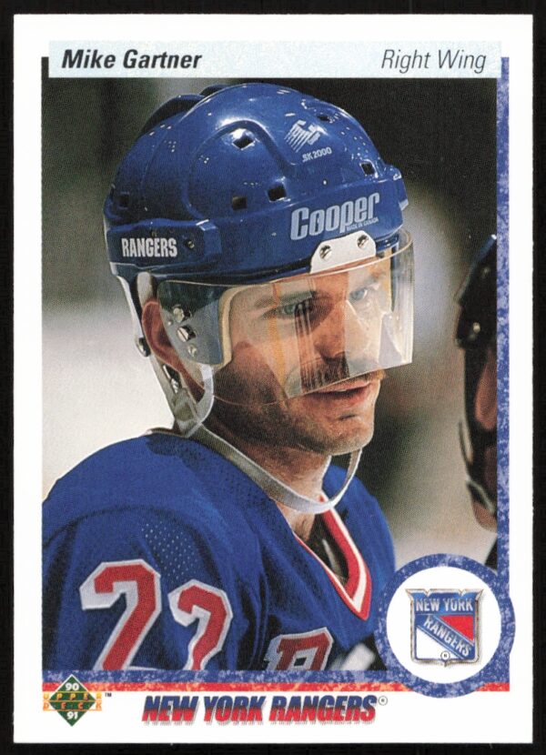 1990-91 Upper Deck Mike Gartner #277 (Front)