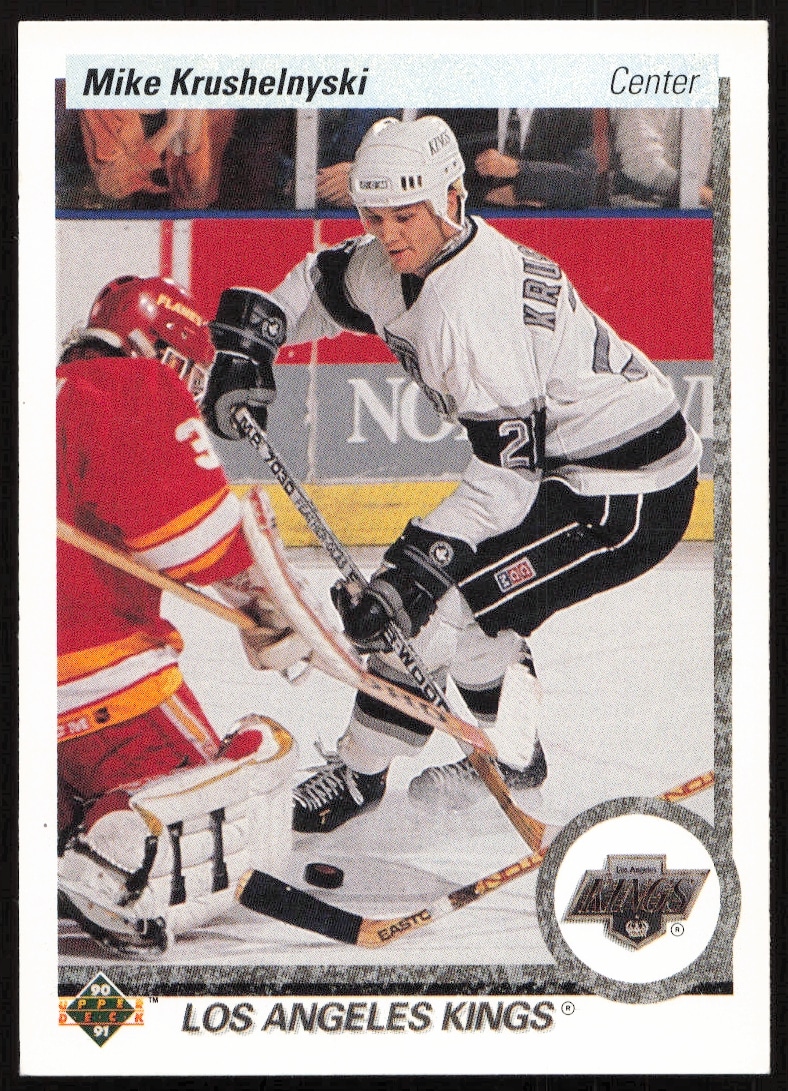 1990-91 Upper Deck Mike Krushelnyski #394 (Front)