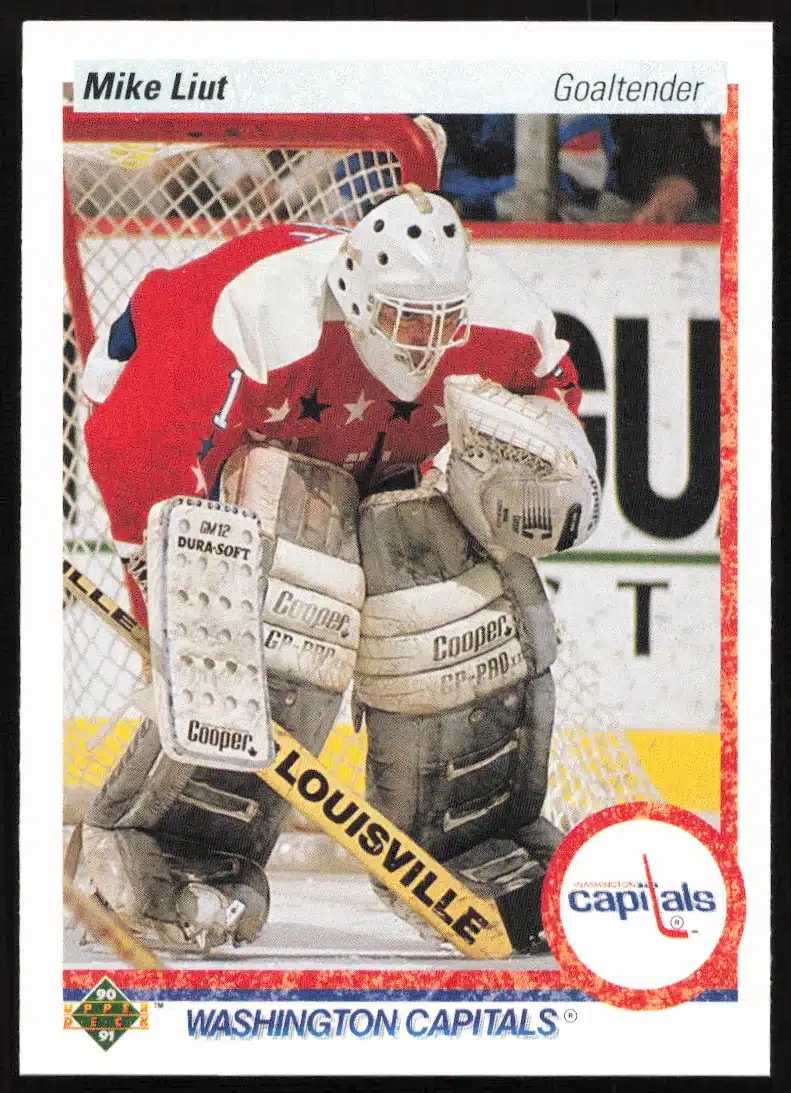 1990-91 Upper Deck Mike Liut #127 (Front)