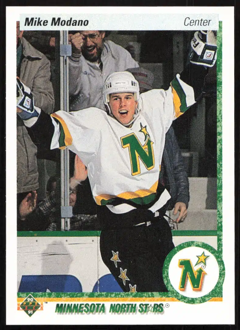 1990-91 Upper Deck Mike Modano #46 (Front)