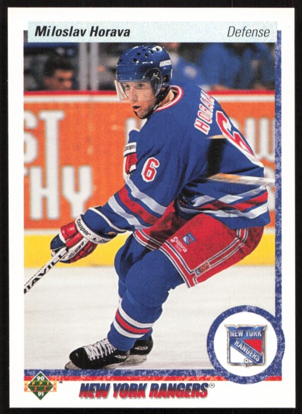 1990-91 Upper Deck Miloslav Horava #13 (Front)