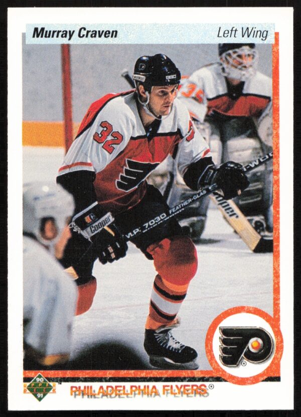 1990-91 Upper Deck Murray Craven #6 (Front)