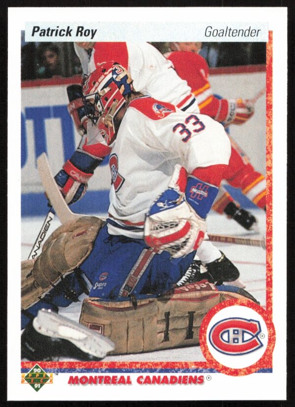 1990-91 Upper Deck Patrick Roy #153 (Front)