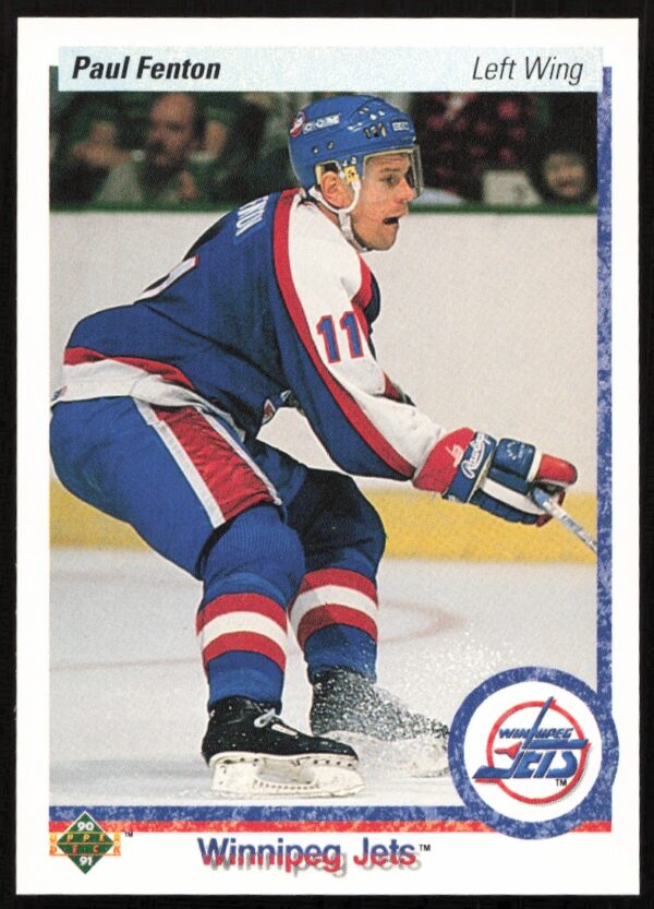 1990-91 Upper Deck Paul Fenton #92 (Front)