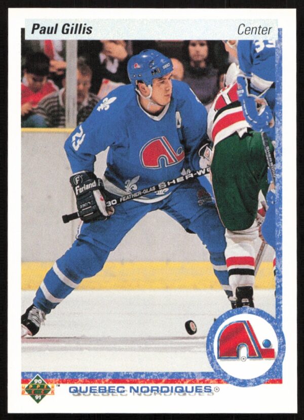 1990-91 Upper Deck Paul Gillis #49 (Front)