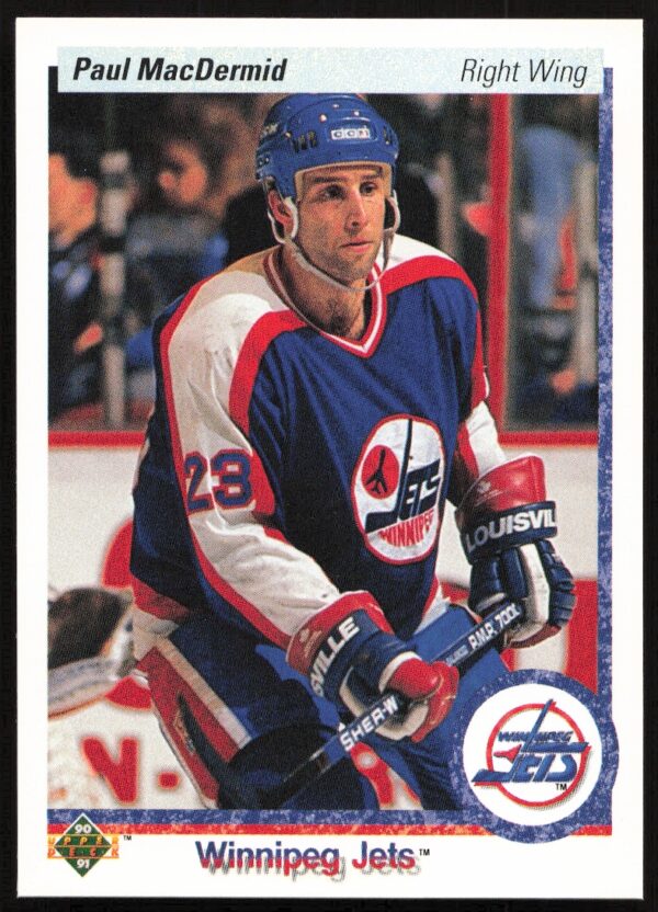 1990-91 Upper Deck Paul MacDermid #218 (Front)