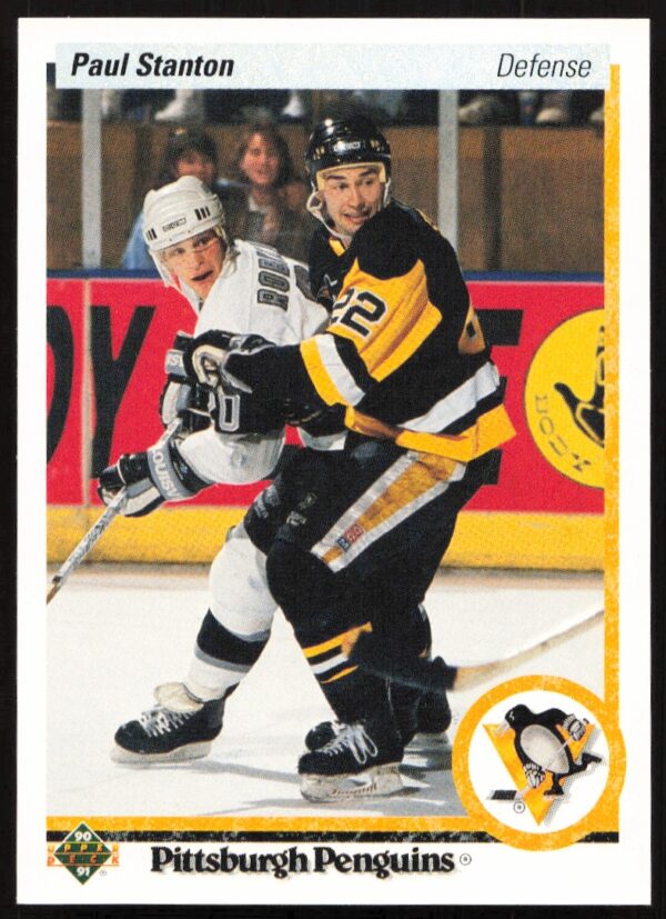 1990-91 Upper Deck Paul Stanton #404 (Front)