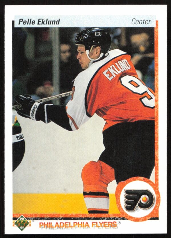 1990-91 Upper Deck Pelle Eklund #138 (Front)