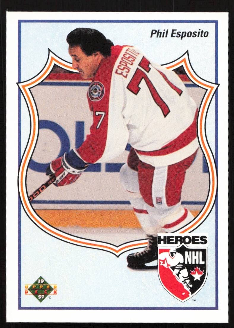 1990-91 Upper Deck Phil Esposito #510 (Front)