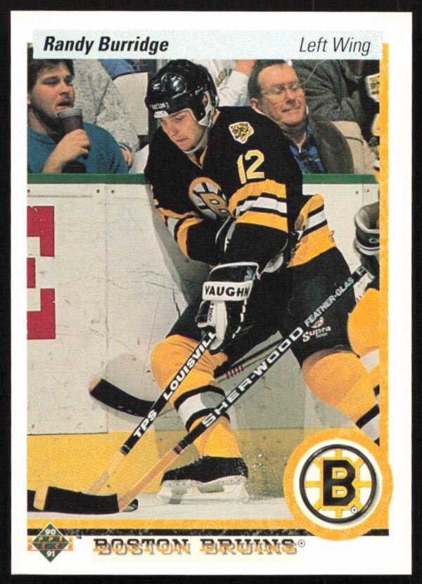 1990-91 Upper Deck Randy Burridge #196 (Front)