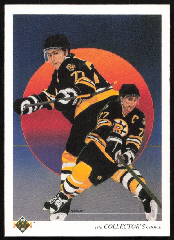 1990-91 Upper Deck Ray Bourque #320 (Front)