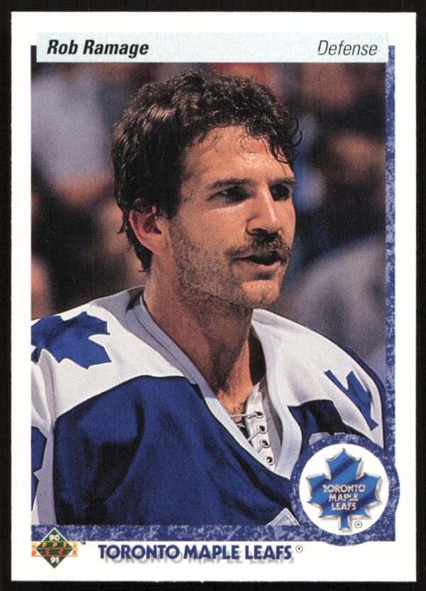 1990-91 Upper Deck Rob Ramage #62 (Front)