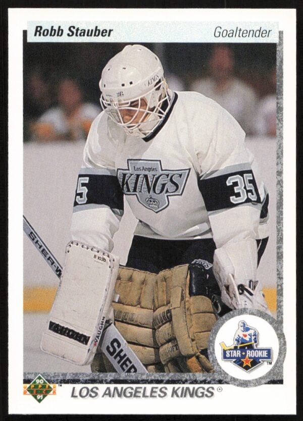 1990-91 Upper Deck Robb Stauber #165 (Front)