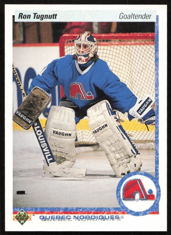 1990-91 Upper Deck Ron Tugnutt #27 (Front)