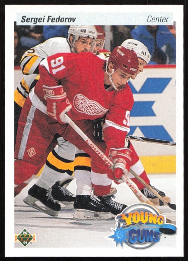 1990-91 Upper Deck Sergei Fedorov #525 (Front)