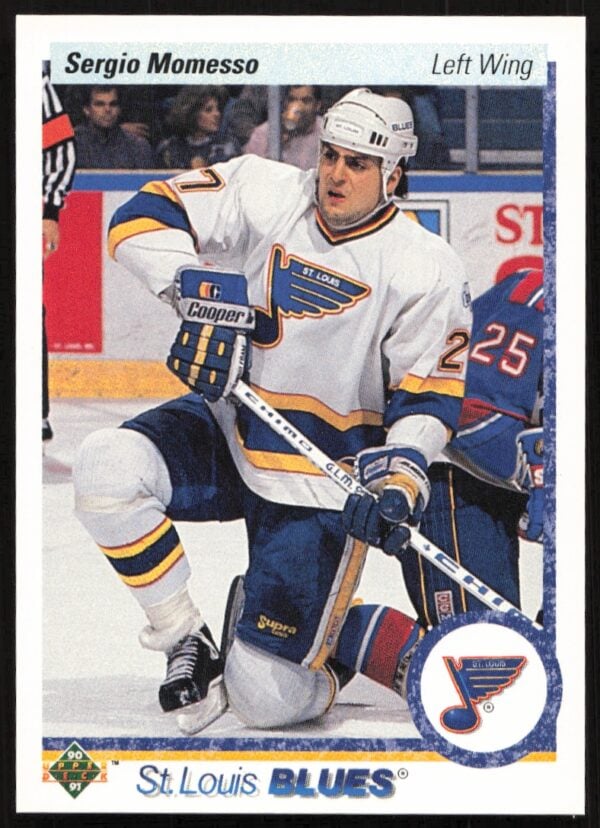 1990-91 Upper Deck Sergio Momesso #19 (Front)