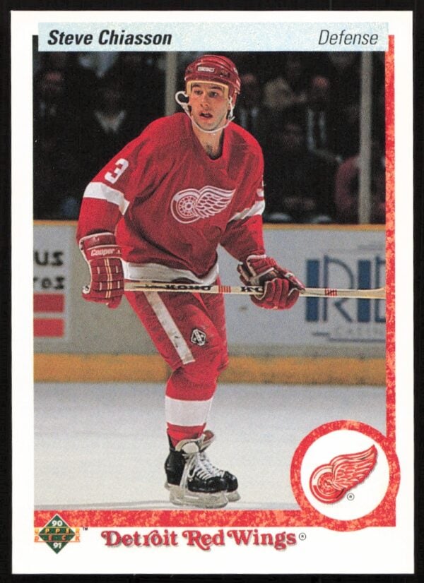 1990-91 Upper Deck Steve Chiasson #96 (Front)