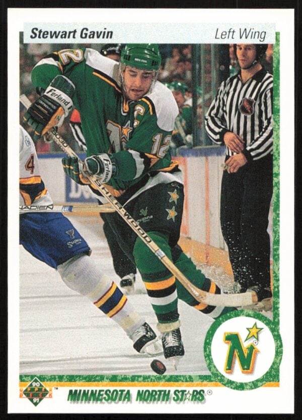 1990-91 Upper Deck Stewart Gavin #150 (Front)