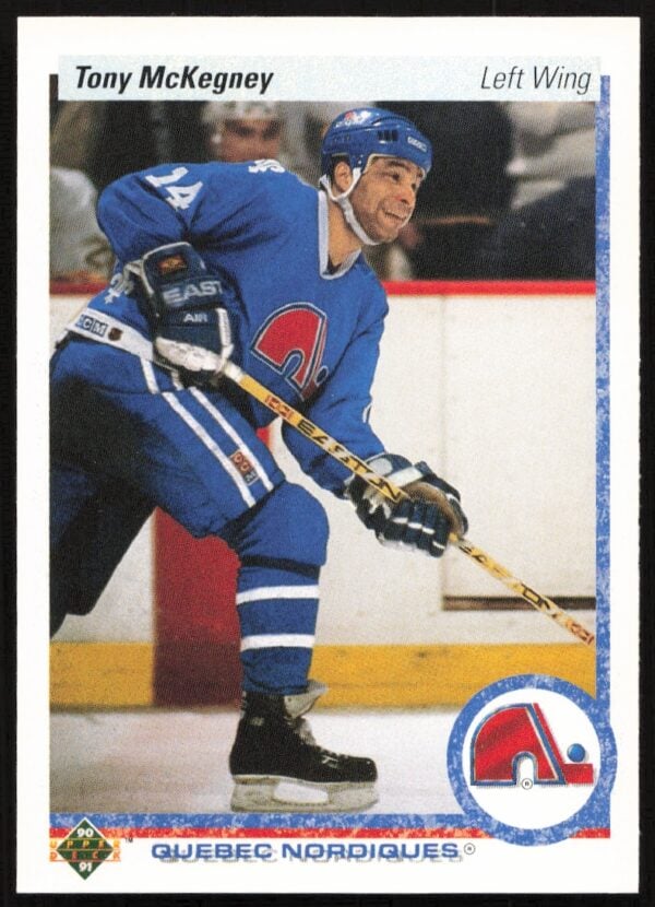 1990-91 Upper Deck Tony McKegney #340 (Front)