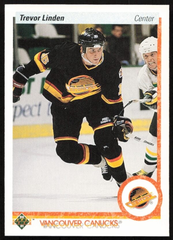 1990-91 Upper Deck Trevor Linden #256 (Front)