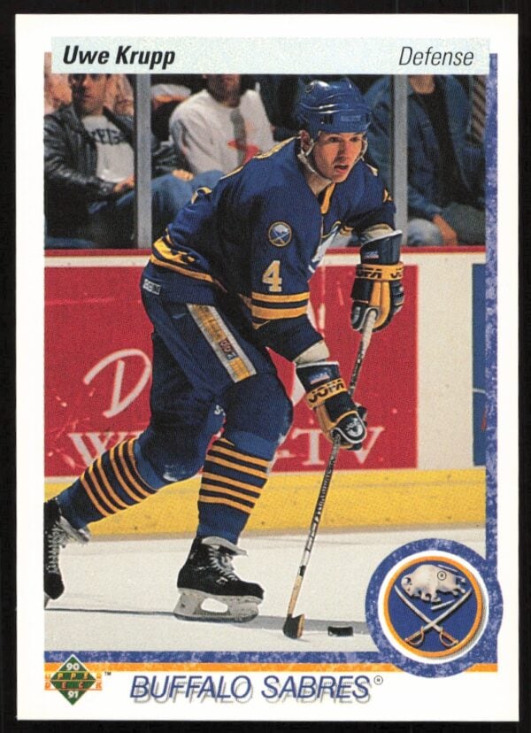 1990-91 Upper Deck Uwe Krupp #187 (Front)