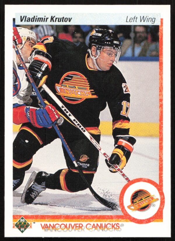 1990-91 Upper Deck Vladimir Krutov #77 (Front)