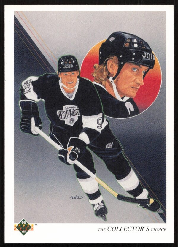 1990-91 Upper Deck Wayne Gretzky #307 (Front)