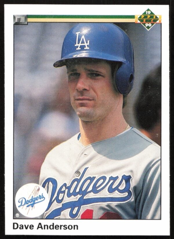 1990 Upper Deck Dave Anderson #510 (Front)