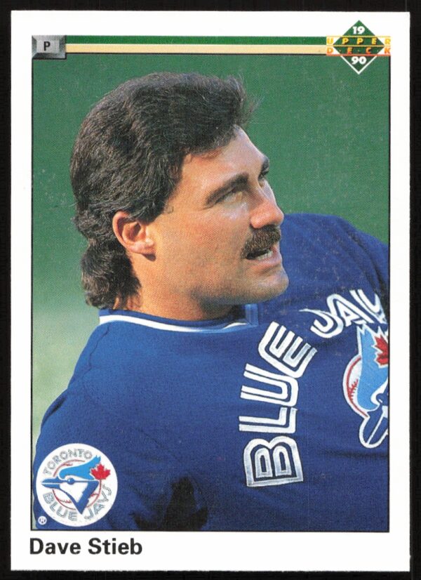 1990 Upper Deck Dave Stieb #605 (Front)