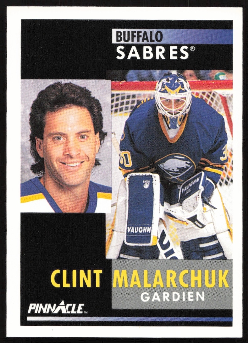 1991-92 Pinnacle French Clint Malarchuk #103 (Front)