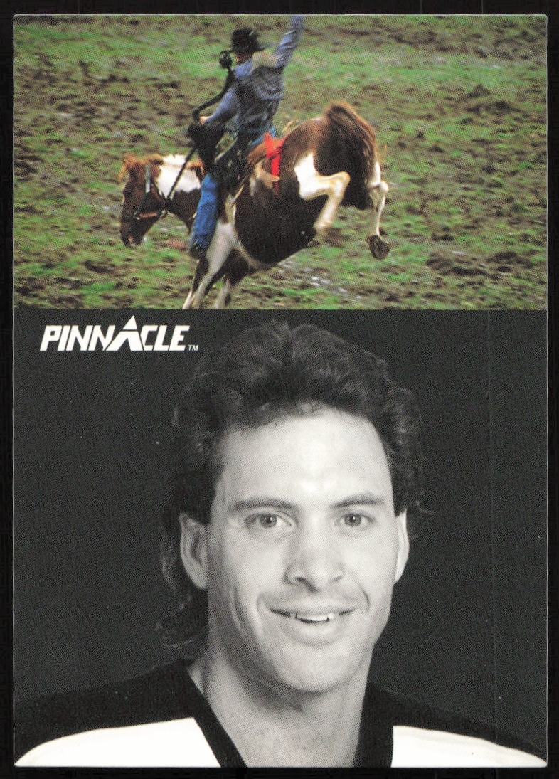 1991-92 Pinnacle French Clint Malarchuk Sideline Pro #397 (Front)