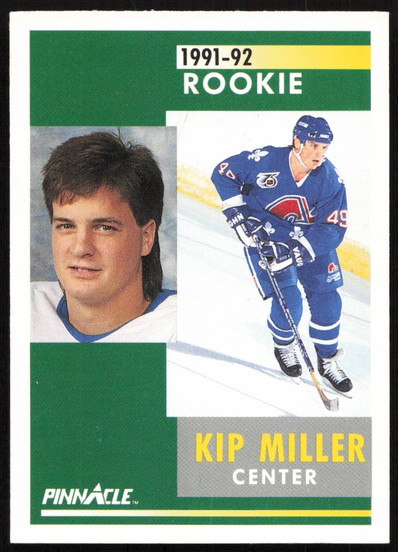 1991-92 Pinnacle Kip Miller #306 (Front)
