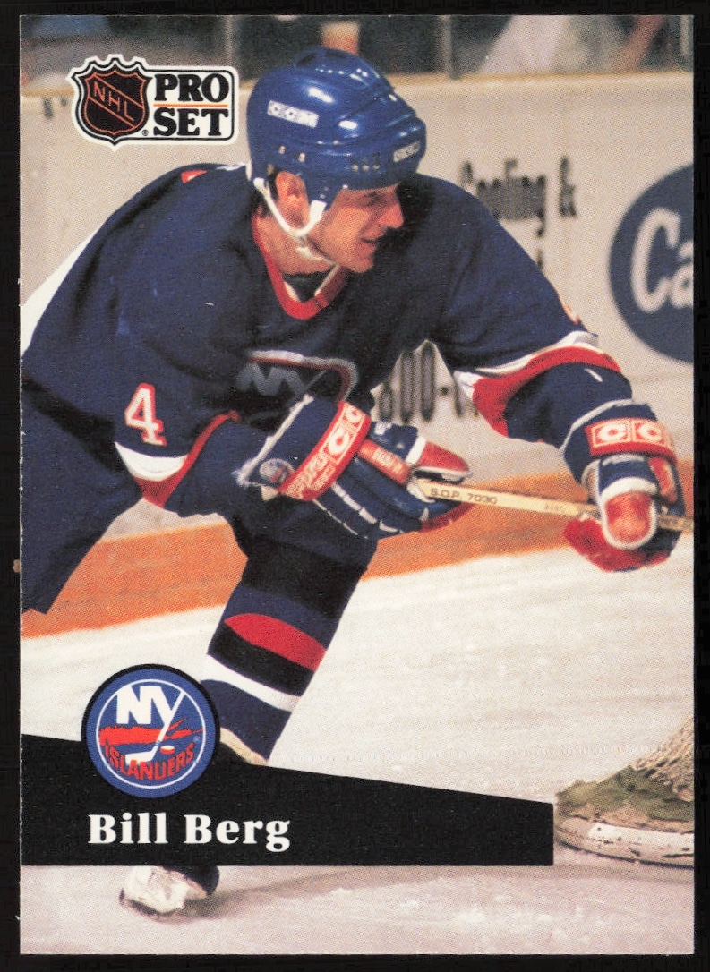 1991-92 Pro Set NHL Bill Berg #145 (Front)