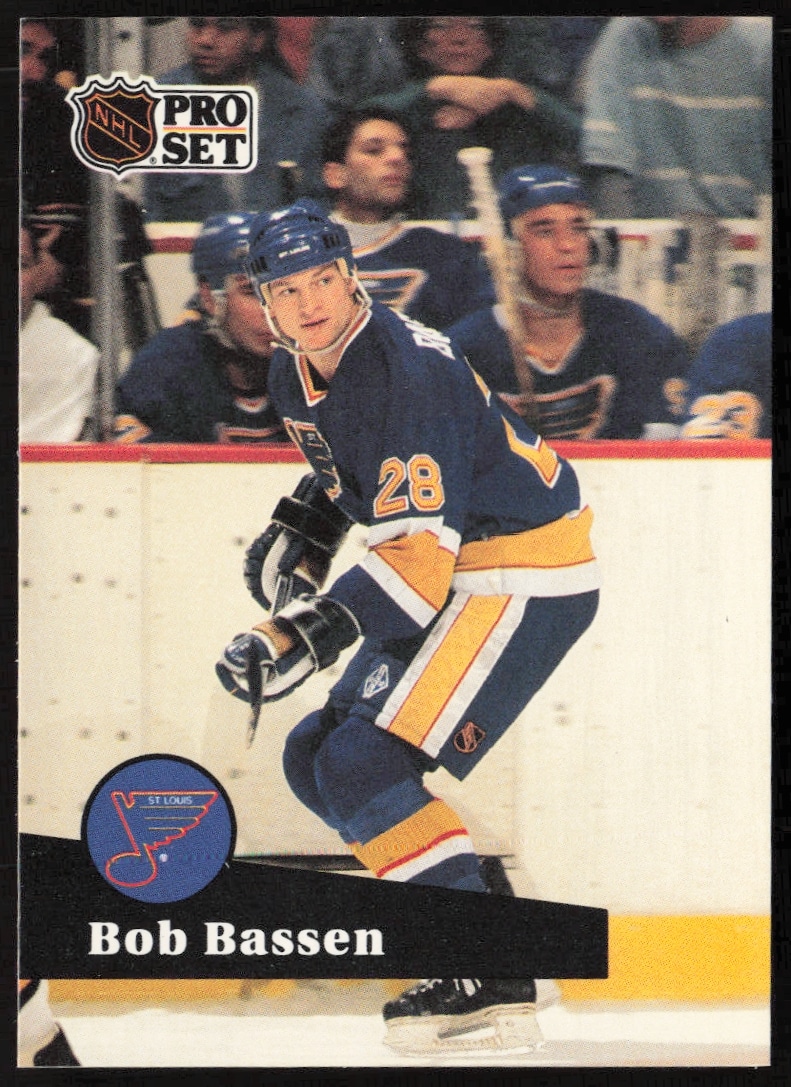 1991-92 Pro Set NHL Bob Bassen #221 (Front)