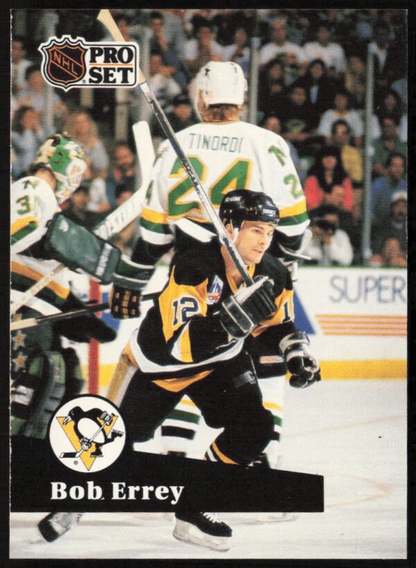 1991-92 Pro Set NHL Bob Errey #187 (Front)