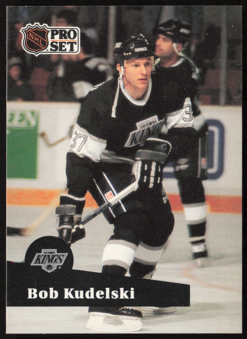 1991-92 Pro Set NHL Bob Kudelski #99 (Front)