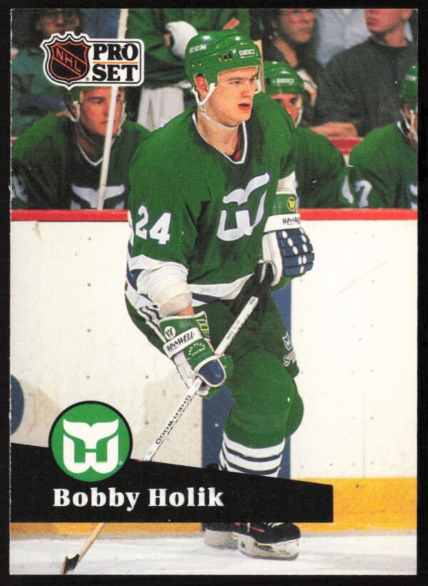 1991-92 Pro Set NHL Bobby Holik #79 (Front)