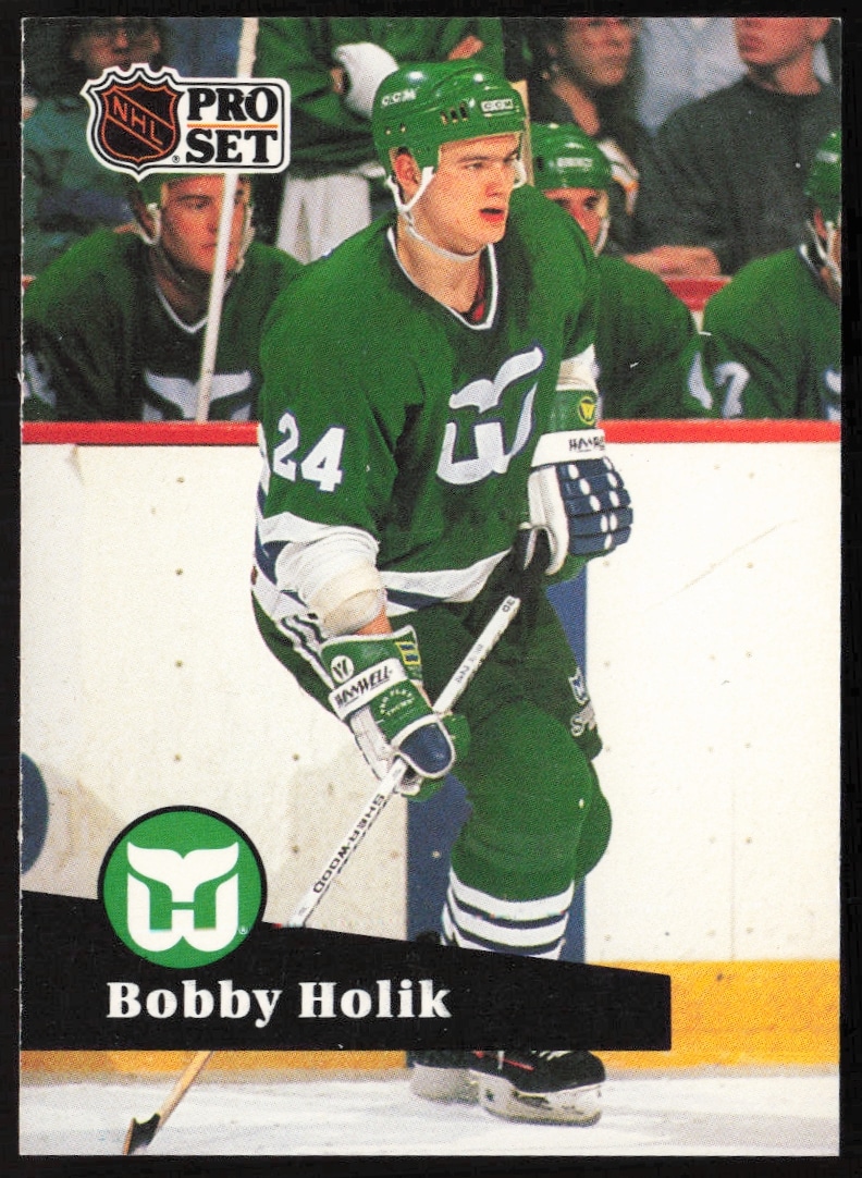 1991-92 Pro Set NHL Bobby Holik #79 (Front)