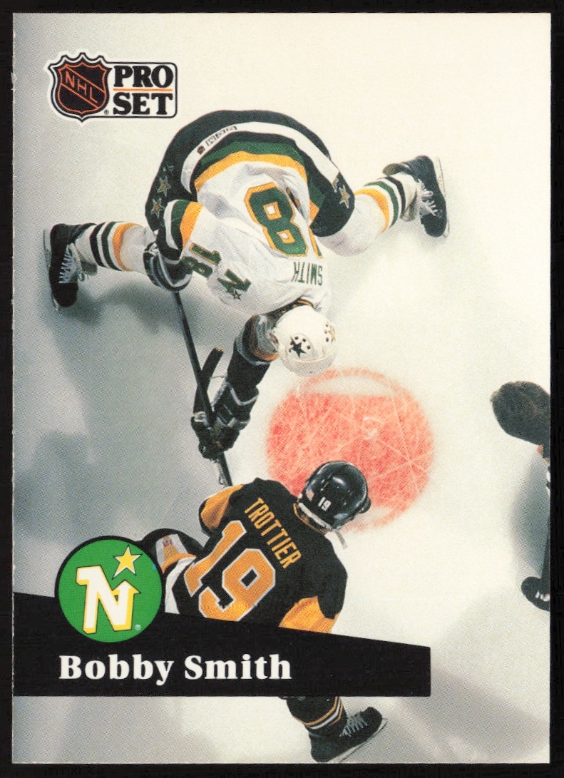 1991-92 Pro Set NHL Bobby Smith #115 (Front)