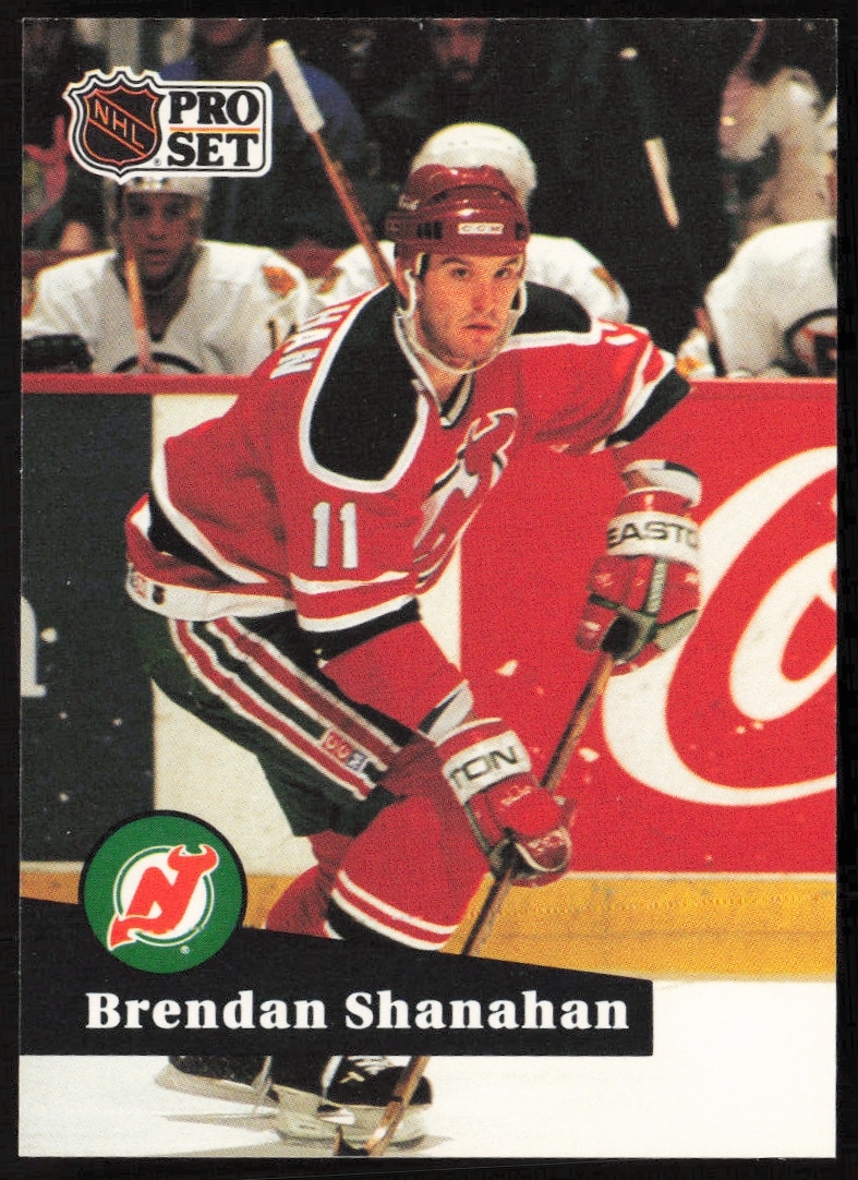 1991-92 Pro Set NHL Brendan Shanahan #131 (Front)