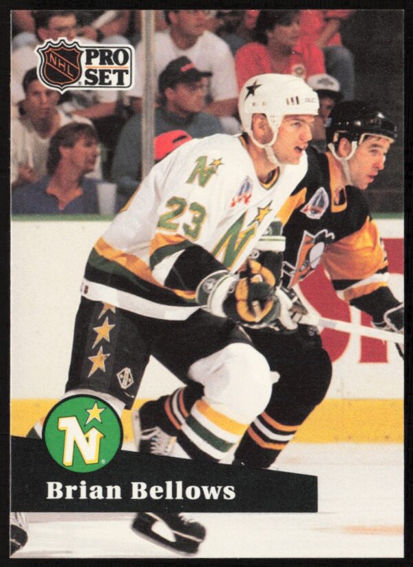 1991-92 Pro Set NHL Brian Bellows #109 (Front)
