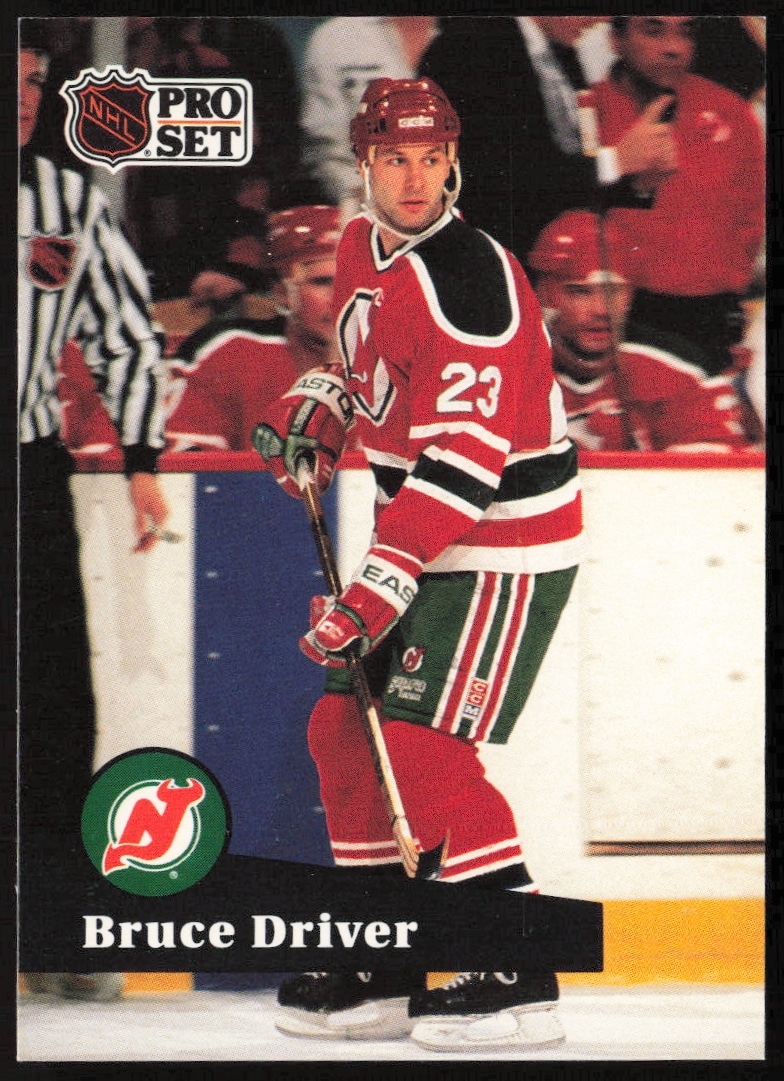 1991-92 Pro Set NHL Bruce Driver #140 (Front)