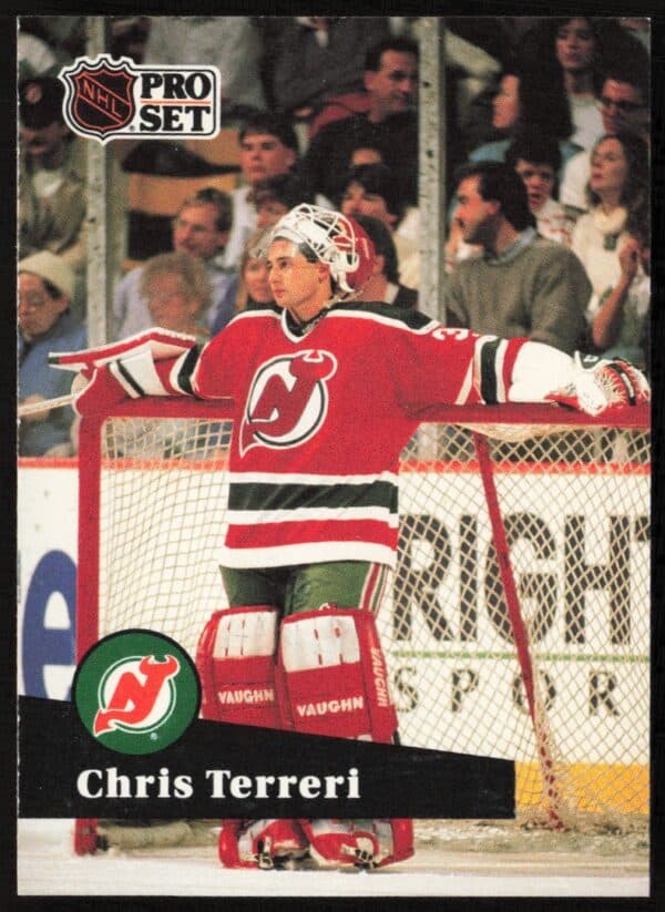 1991-92 Pro Set NHL Chris Terreri #137 (Front)