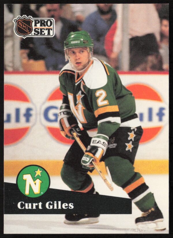 1991-92 Pro Set NHL Curt Giles #114 (Front)