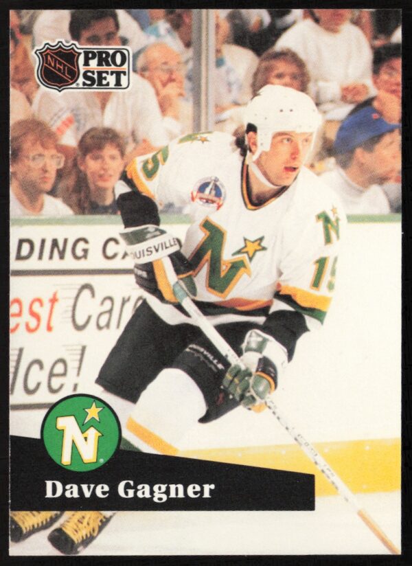 1991-92 Pro Set NHL Dave Gagner #108 (Front)