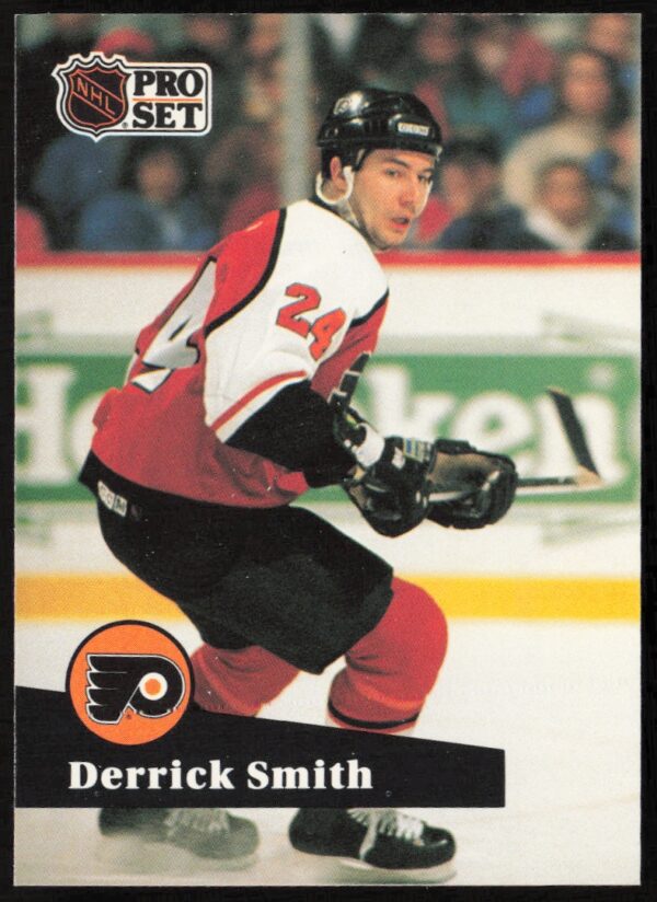 1991-92 Pro Set NHL Derrick Smith #174 (Front)