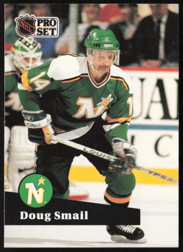 1991-92 Pro Set NHL Doug Smail #117 (Front)