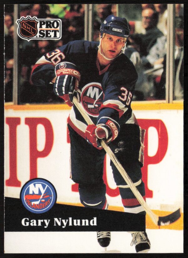 1991-92 Pro Set NHL Gary Nylund #150 (Front)
