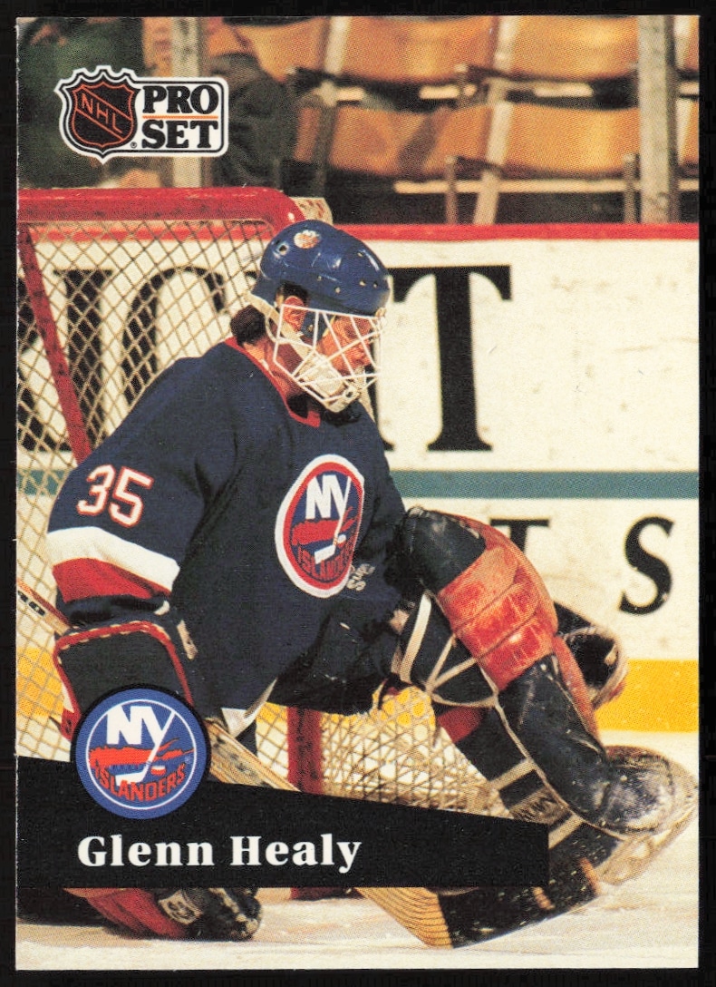 1991-92 Pro Set NHL Glenn Healy #153 (Front)