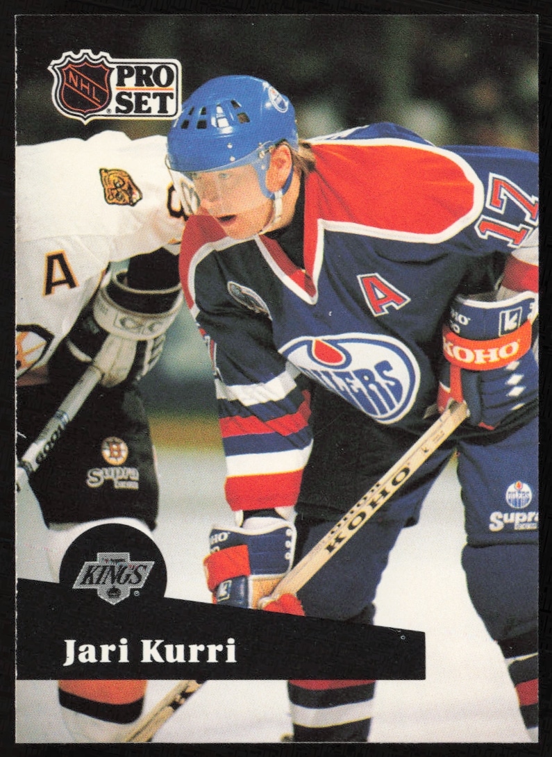 1991-92 Pro Set NHL Jari Kurri #93 (Front)